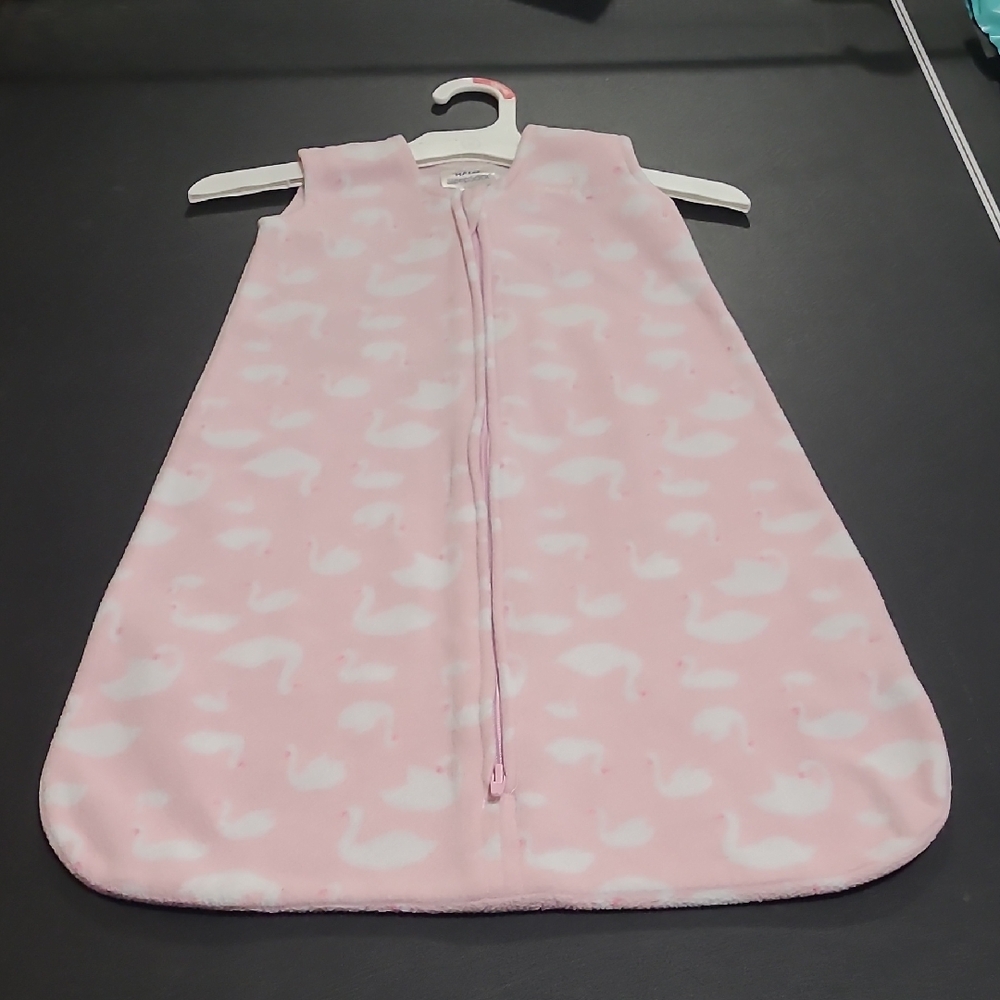 Halo Pink Swan Pattern Kids Sleep Sack